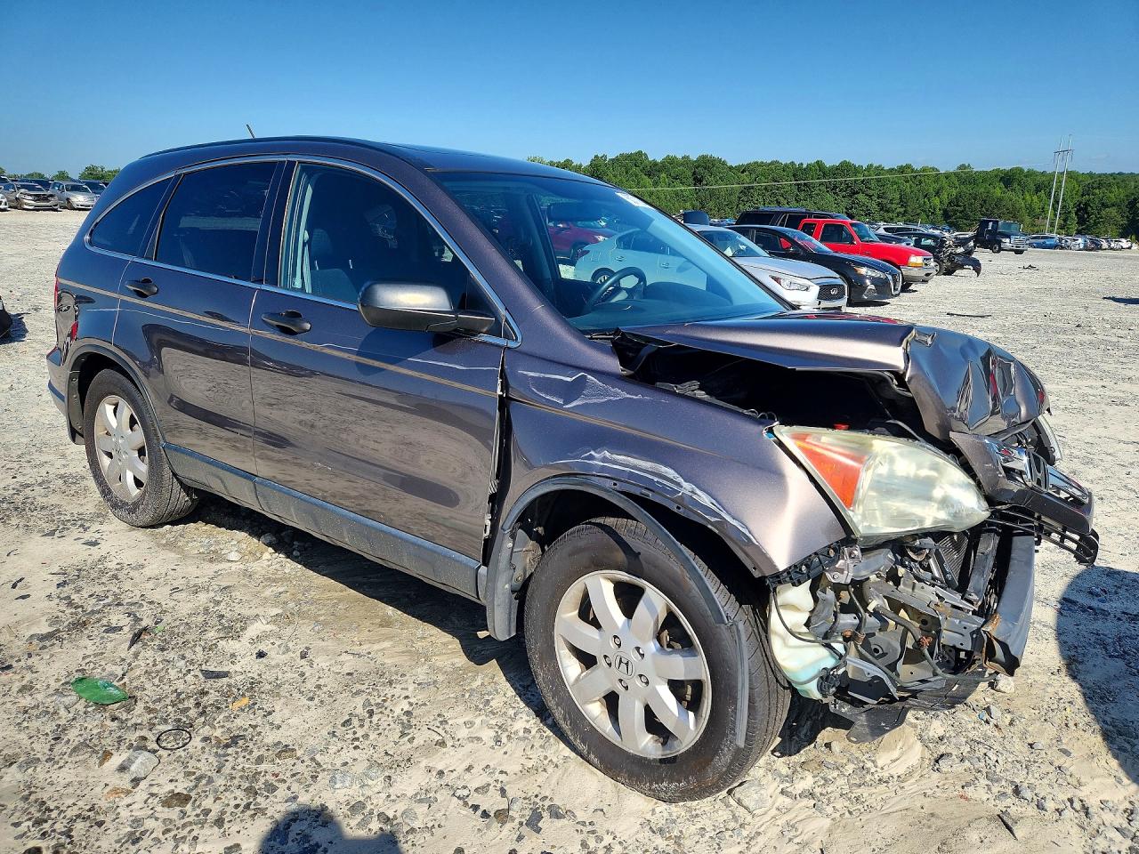 2009 Honda Cr-v Ex Gray vin: 3CZRE48579G706921