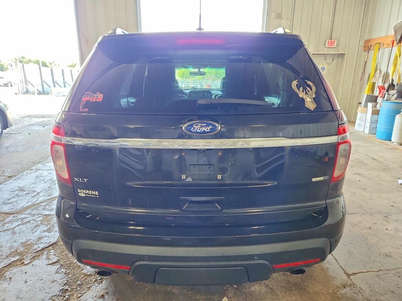 2015 Ford Explorer Xlt Black vin: 1FM5K8D89FGA32357