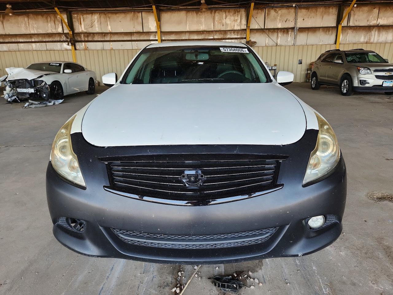 2013 Infiniti G37 Sedan Journey White vin: JN1CV6AP4DM714566