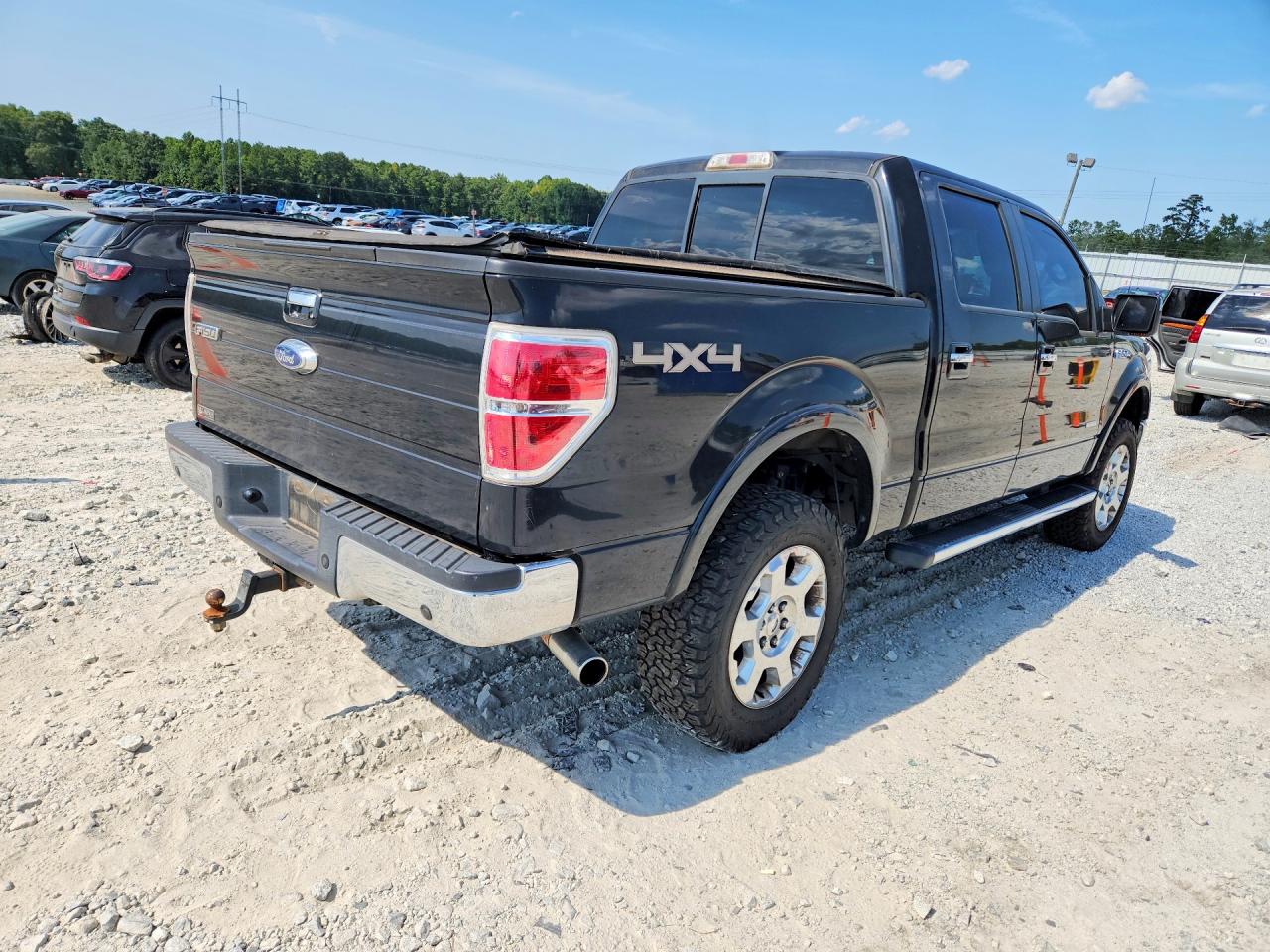 2011 Ford F150 Supercrew Black vin: 1FTFW1ET3BKD57987
