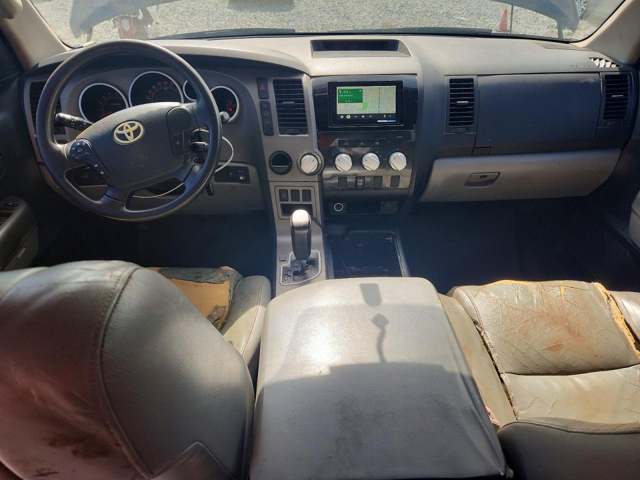 2011 Toyota Tundra Crewmax Sr5 Серый vin: 5TFEY5F14BX114301