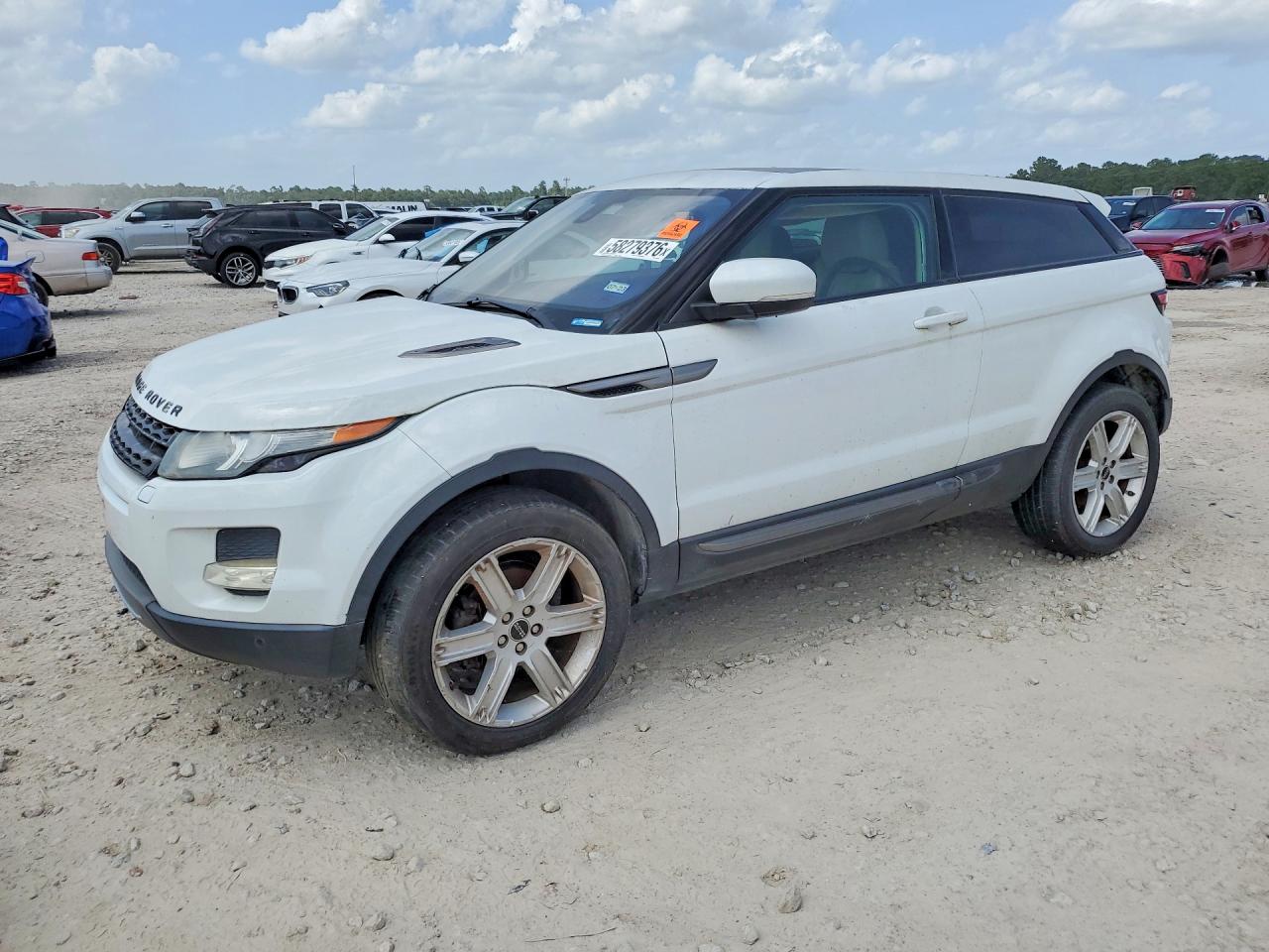 2012 Land Rover Range Rover Evoque Pure Plus White vin: SALVP1BG5CH612579
