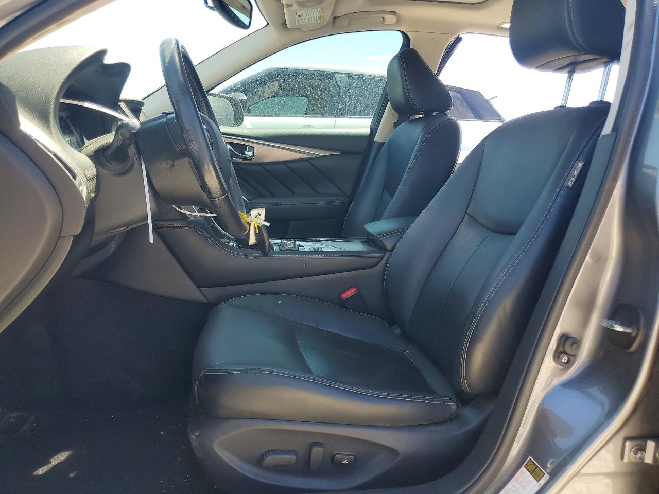 2015 Infiniti Q50 Premium Gray vin: JN1BV7AP8FM351404