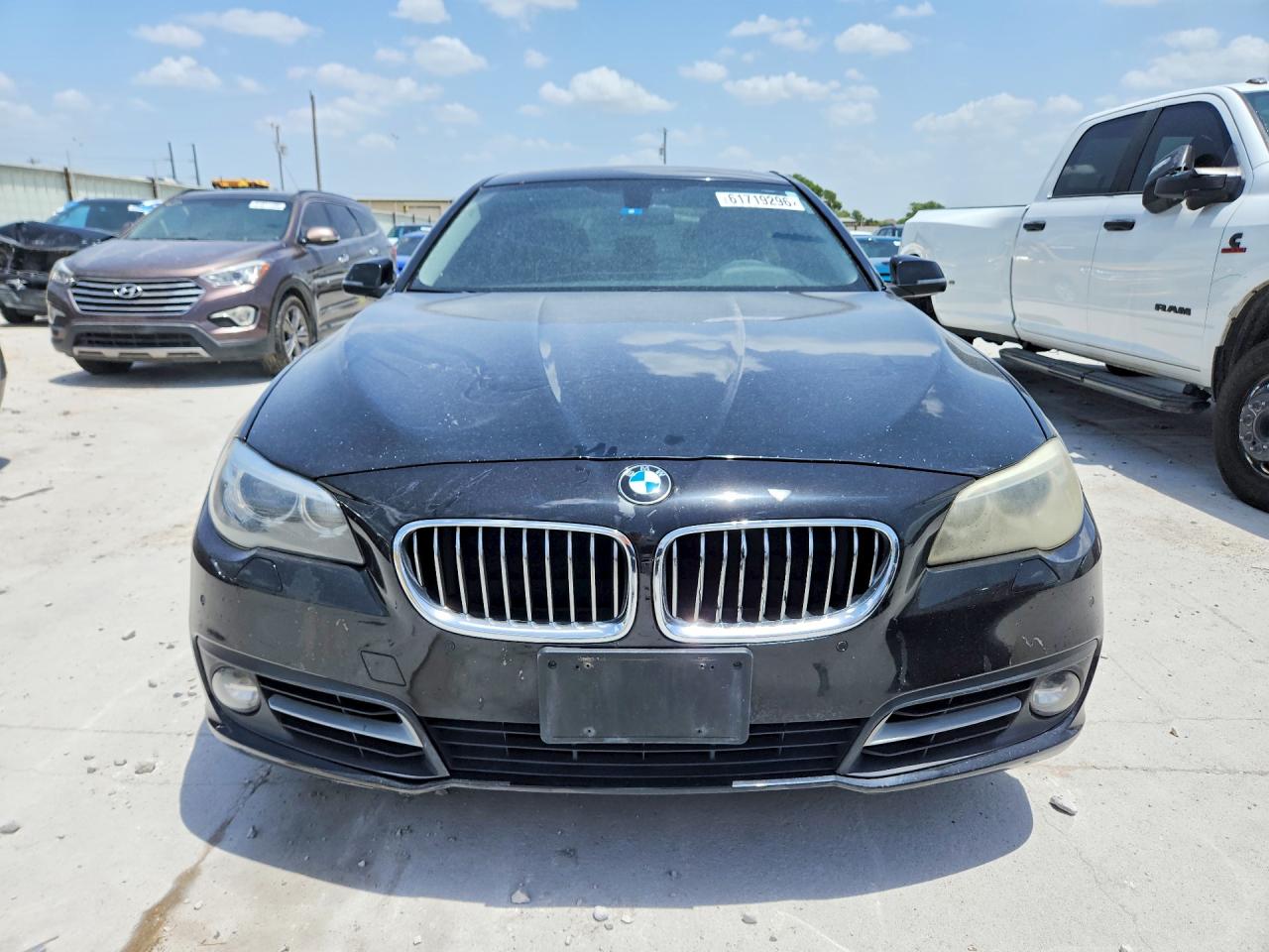 2015 Bmw 528 Xi Black vin: WBA5A7C51FD625718