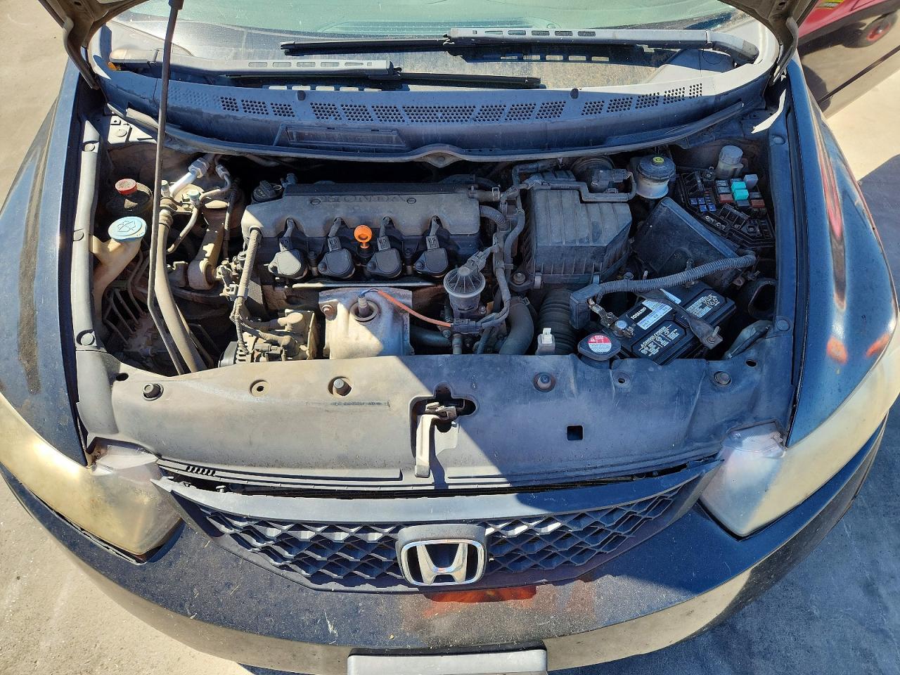 2010 Honda Civic Lx Black vin: 2HGFG1A60AH508837