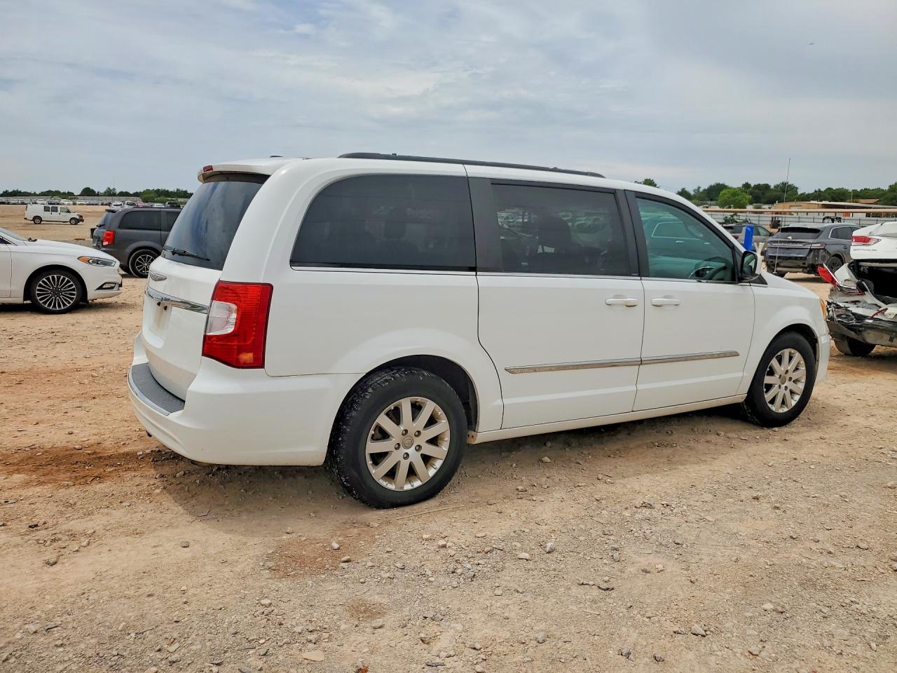 2014 Chrysler Town & Country Touring Синий vin: 2C4RC1BG2ER124119