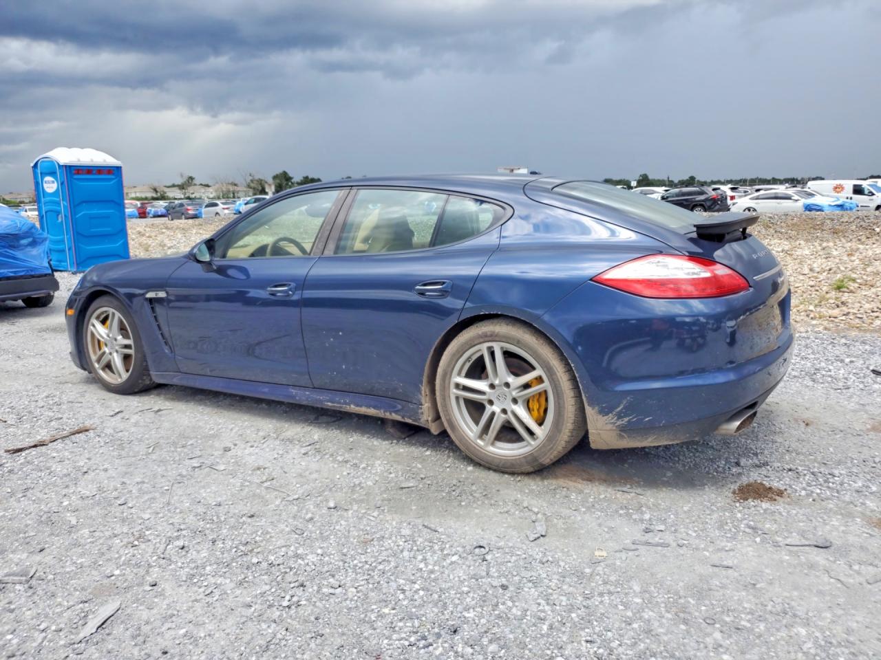 2013 Porsche Panamera 2 Синий vin: WP0AA2A76DL010237