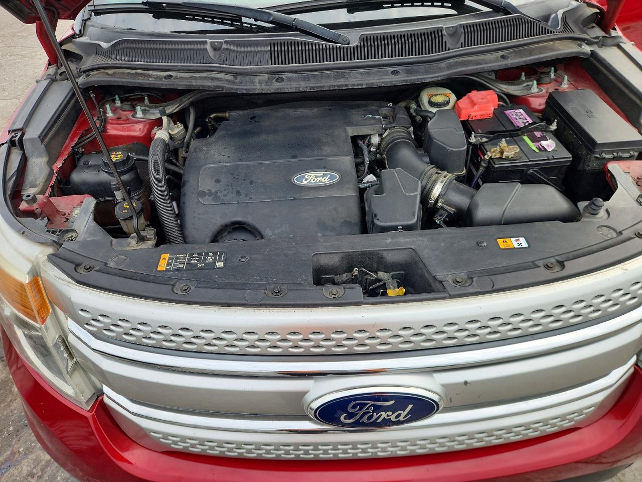2013 Ford Explorer Xlt Красный vin: 1FM5K7D83DGA96319