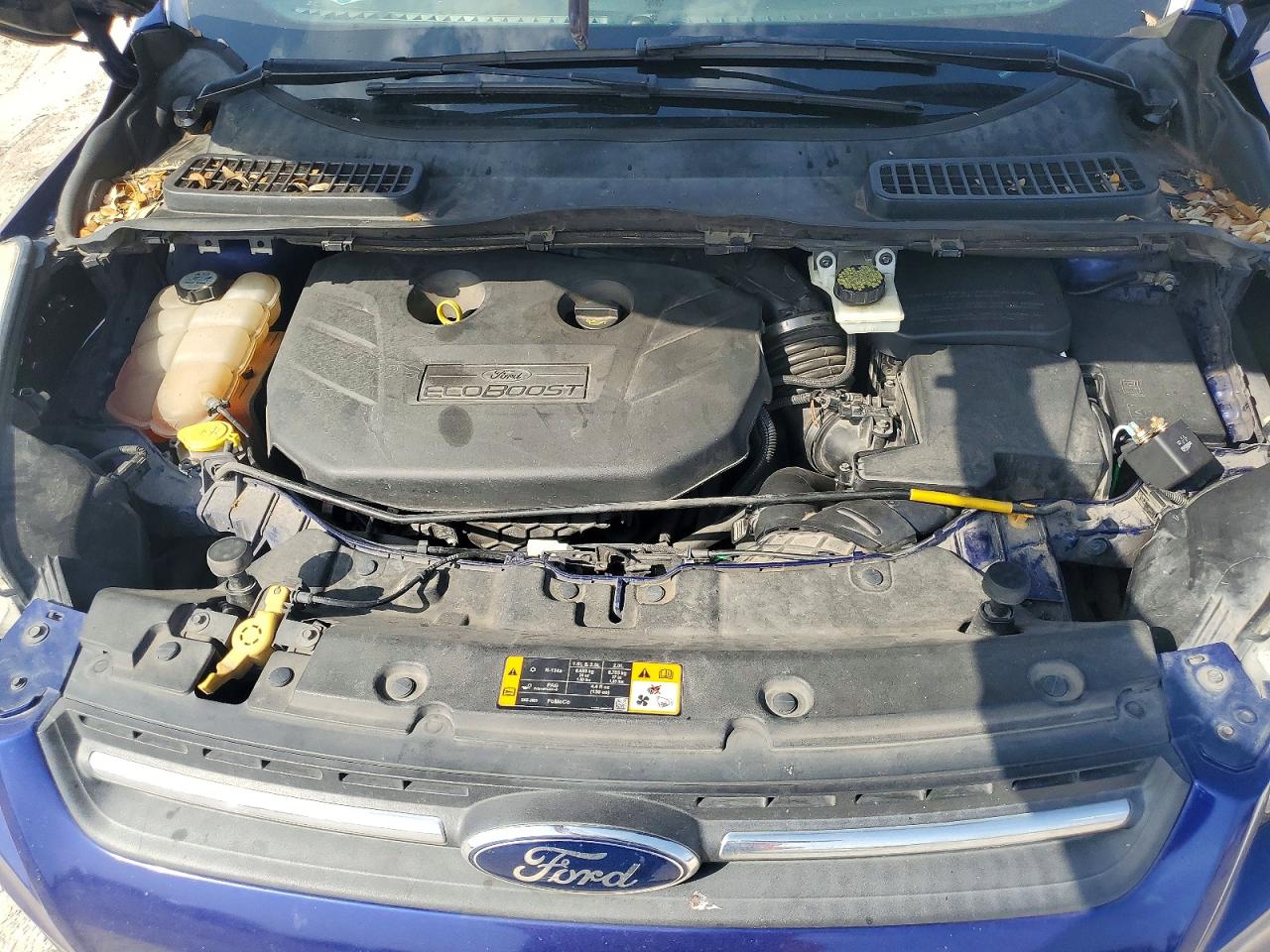 2013 Ford Escape Se Blue vin: 1FMCU9G97DUC59332
