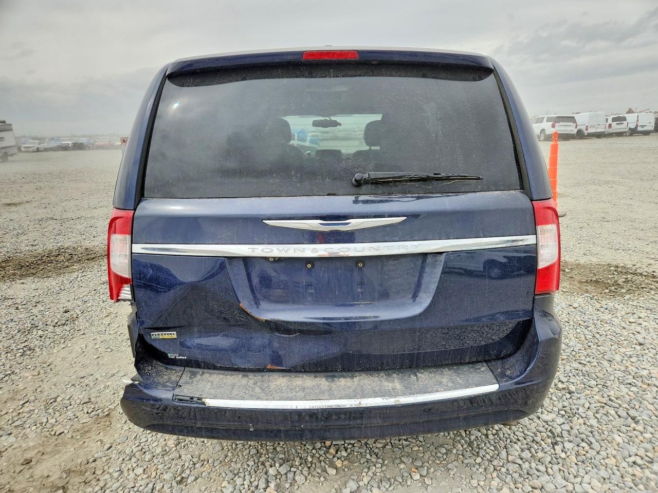 2015 Chrysler Town & Country Touring Blue vin: 2C4RC1BG7FR717752
