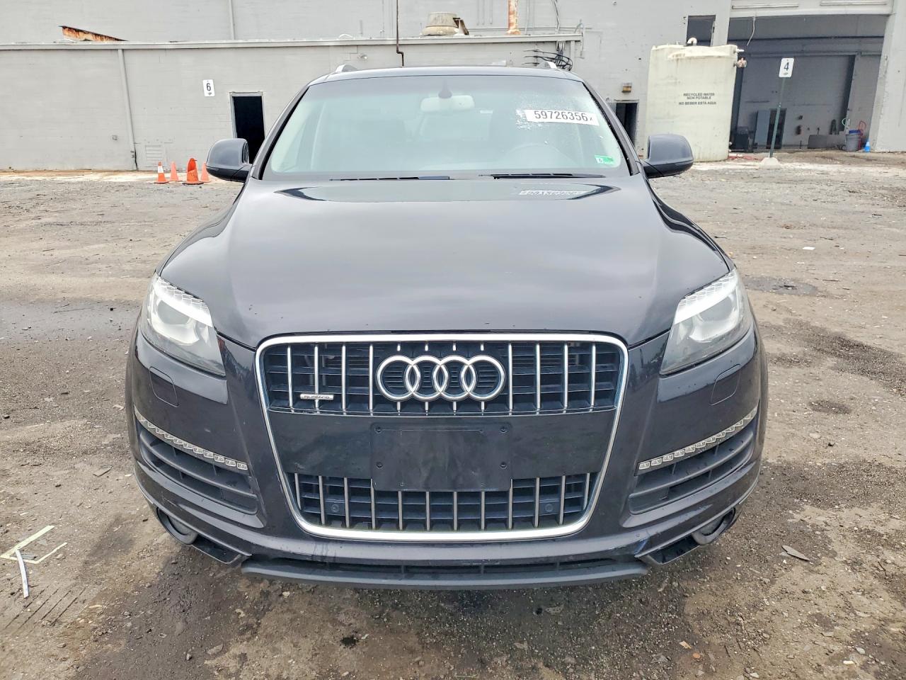 2015 Audi Q7 Premium Plus Black vin: WA1LGAFE6FD010173