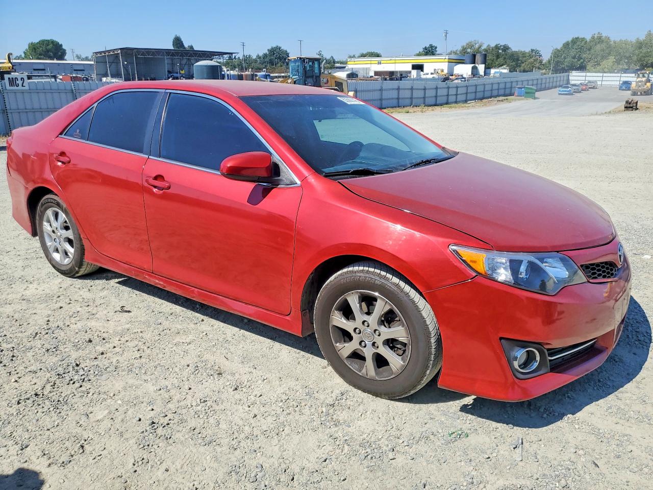 2014 Toyota Camry Se Red vin: 4T1BF1FK4EU825976