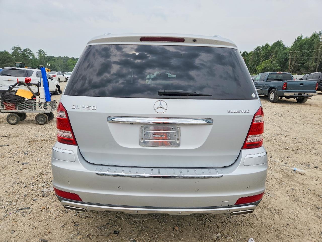 2010 Mercedes-benz Gl 350 Bluetec Silver vin: 4JGBF2FEXAA574523