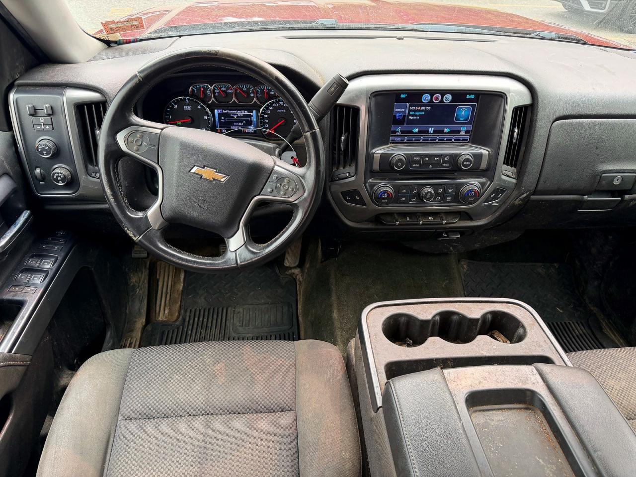2014 Chevrolet Silverado K1500 Lt Red vin: 1GCVKREC8EZ147175