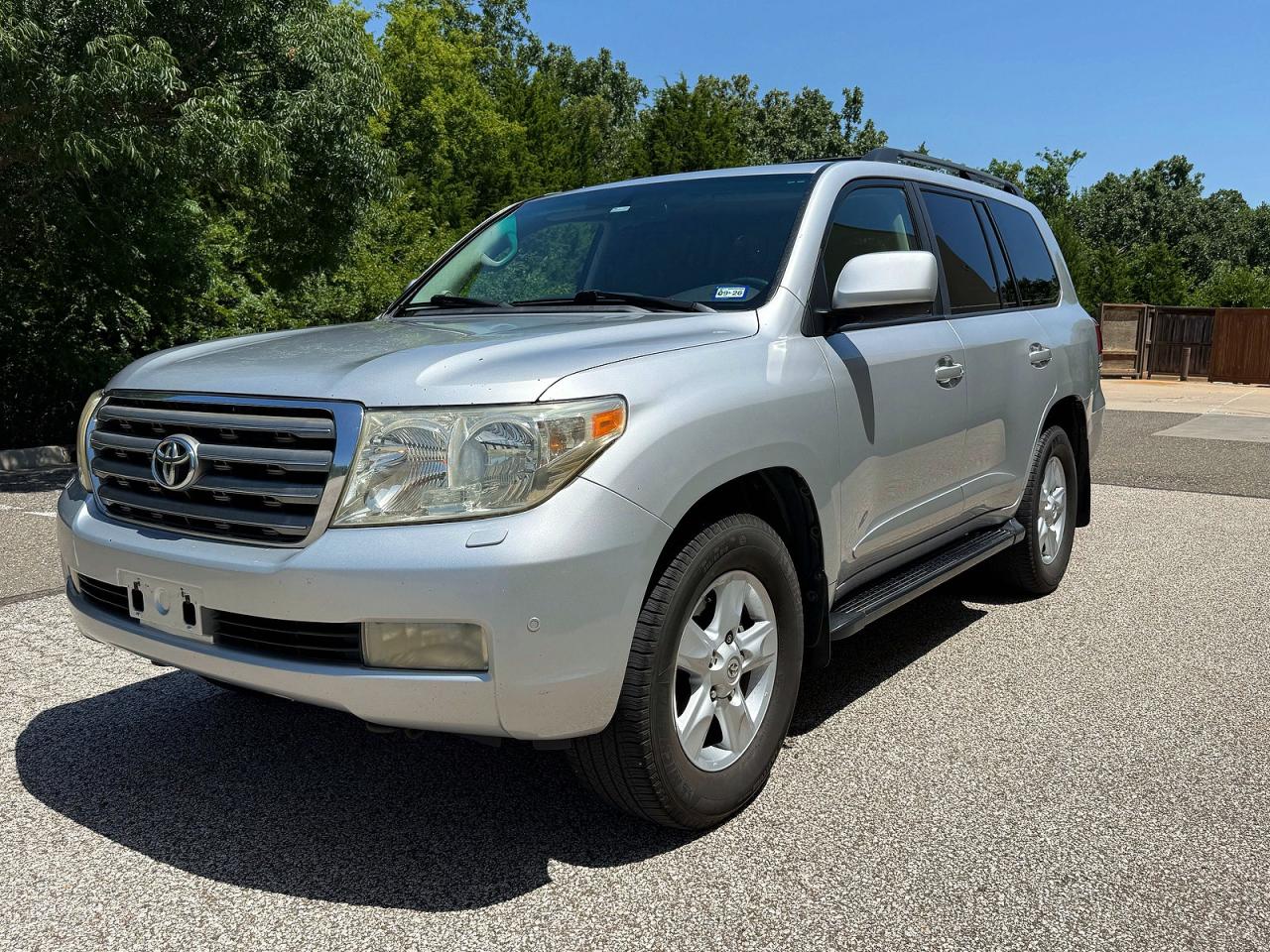 2009 Toyota Land Cruiser Base Silver vin: JTMHY05J895004603