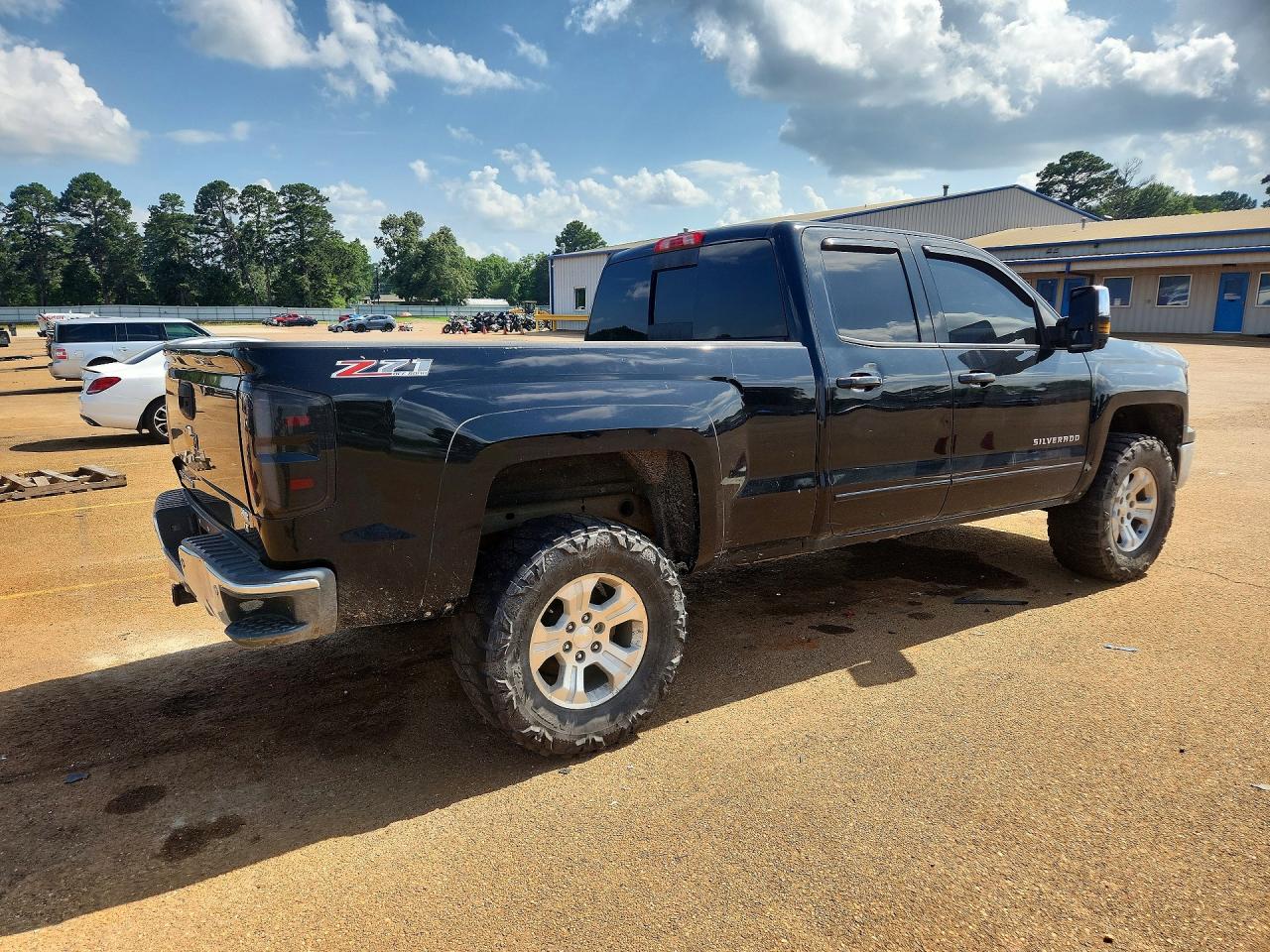 2015 Chevrolet Silverado K1500 Lt Black vin: 1GCVKREC5FZ165067