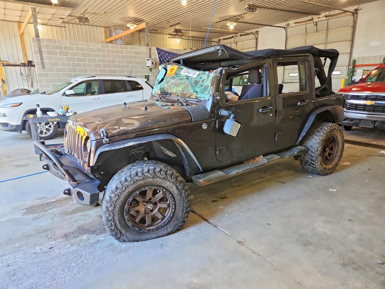 2013 Jeep Wrangler Unlimited Sport Black vin: 1C4BJWDG2DL682061