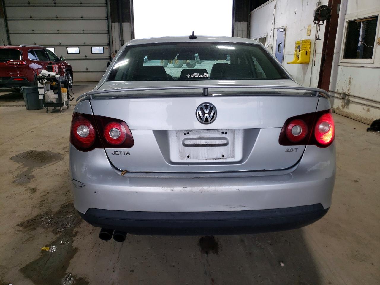 2008 Volkswagen Jetta Wolfsburg Silver vin: 3VWRJ71K68M119836