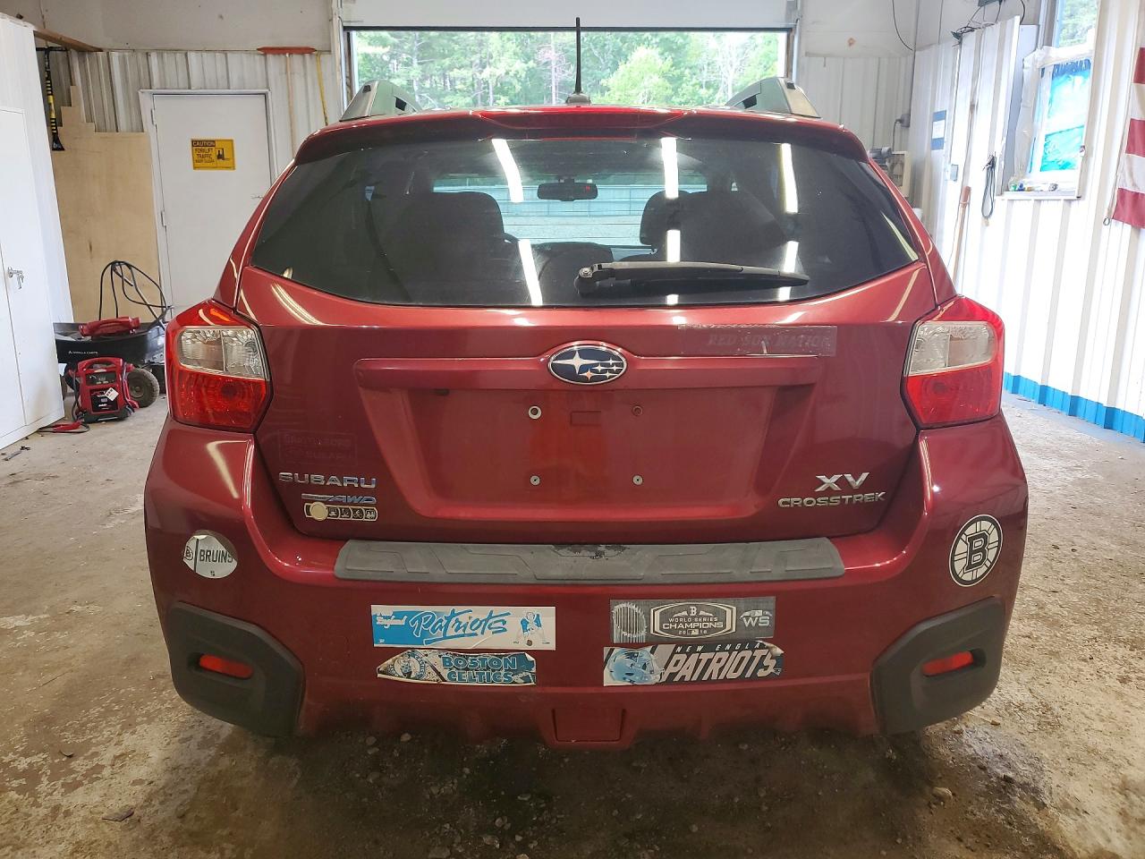 2014 Subaru Xv Crosstrek 2.0 Limited Maroon vin: JF2GPAKC0E8249643