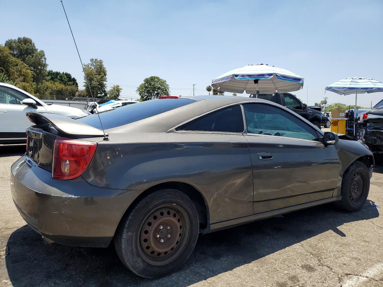 2004 Toyota Celica Gt Gray vin: JTDDR32T640168618