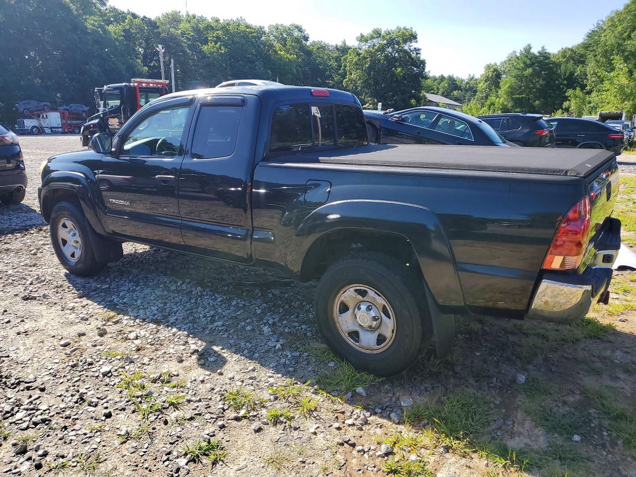2006 Toyota Tacoma V6 Black vin: 5TEUU42N46Z245155