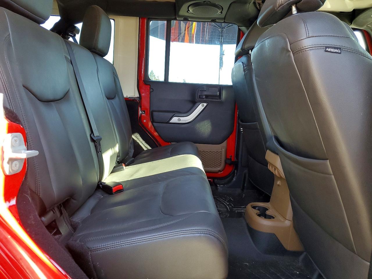 2014 Jeep Wrangler Unlimited Sahara Красный vin: 1C4HJWEG9EL292701