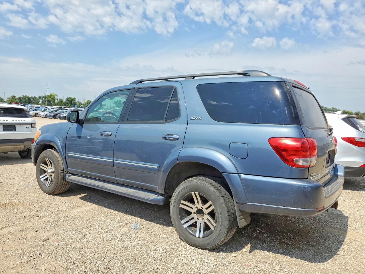 2006 Toyota Sequoia Sr5 Blue vin: 5TDBT44A06S262780