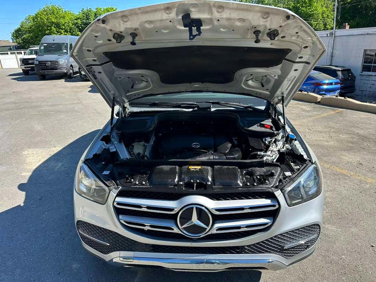 2020 Mercedes-benz Gle 350 4matic Серебряный vin: 4JGFB4KB1LA025476