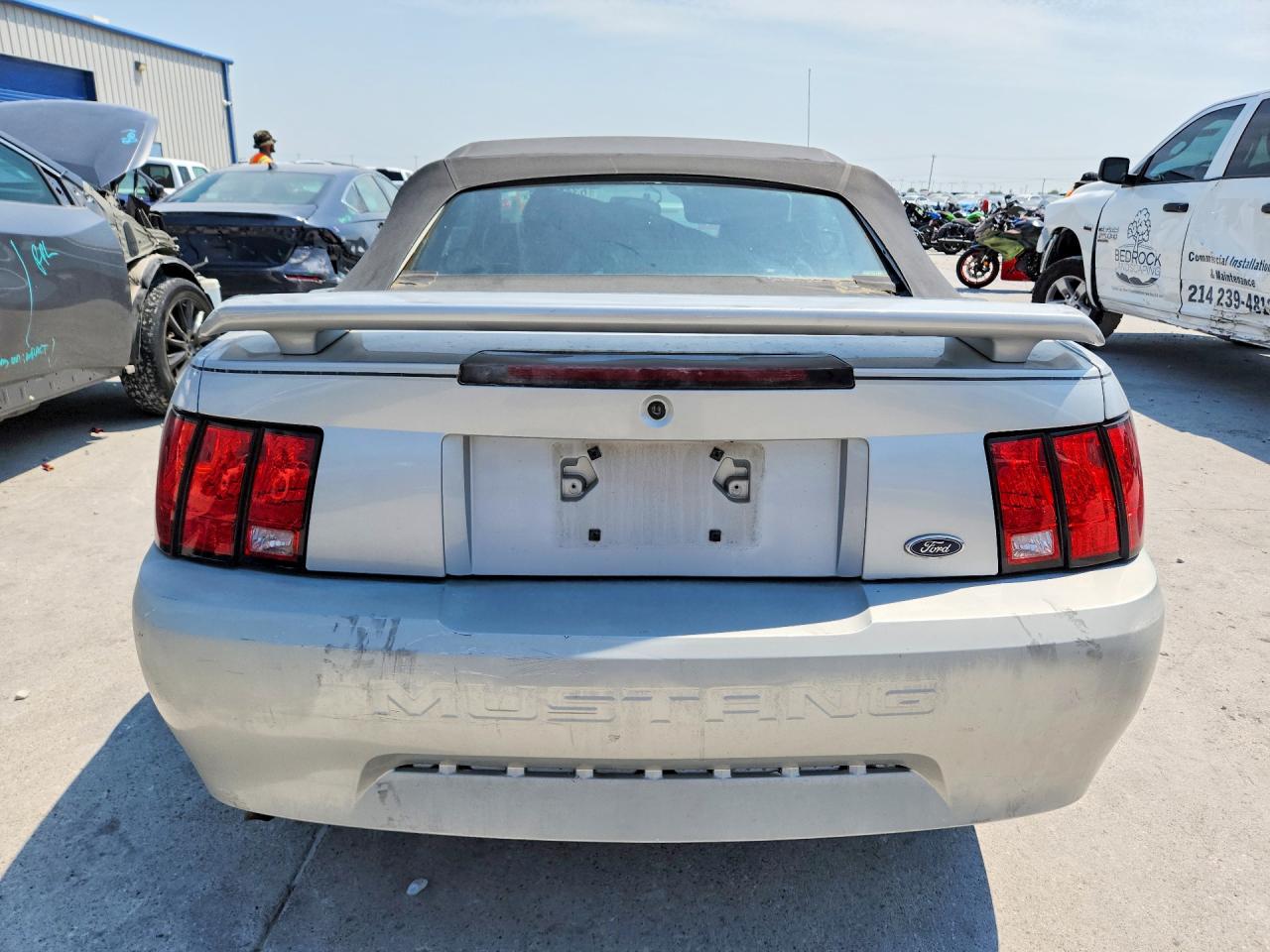 2003 Ford Mustang Silver vin: 1FAFP44463F332929