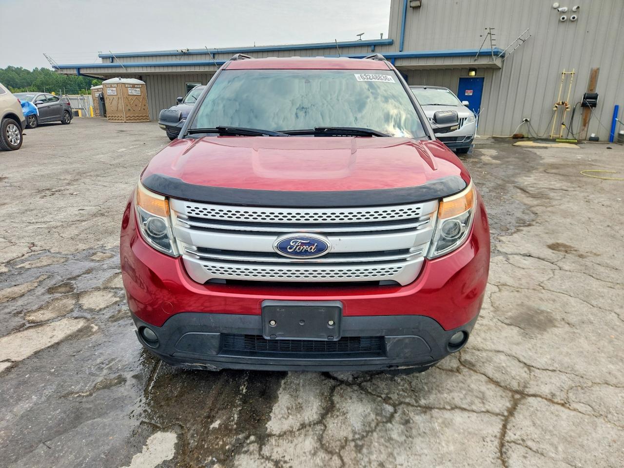 2013 Ford Explorer Xlt Красный vin: 1FM5K7D83DGA96319