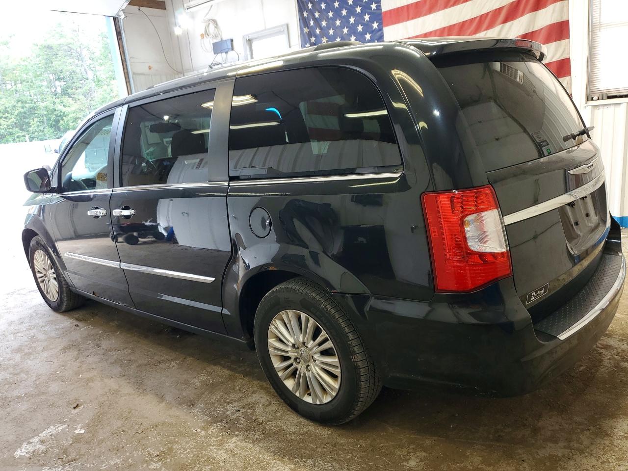 2012 Chrysler Town & Country Limited Black vin: 2C4RC1GG1CR135179