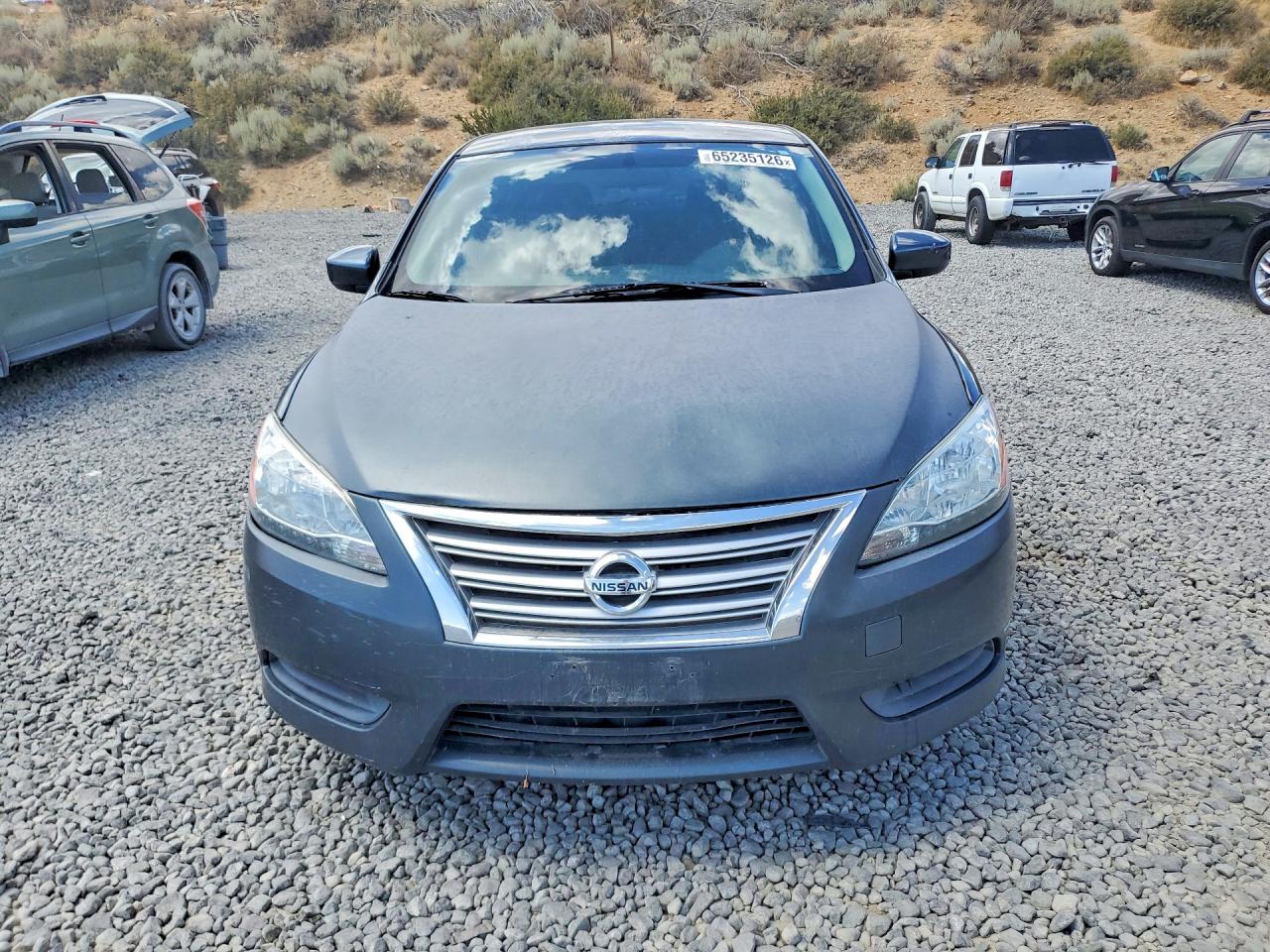 2014 Nissan Sentra Sv Green vin: 3N1AB7AP9EY261937