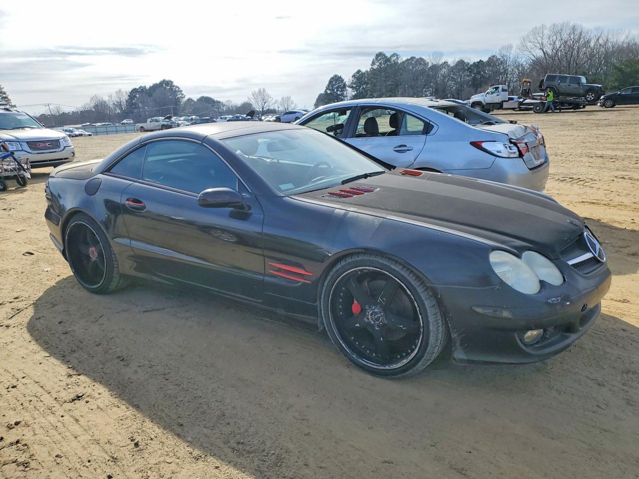 2007 Mercedes-benz Sl 550 Gray vin: WDBSK71F47F124454