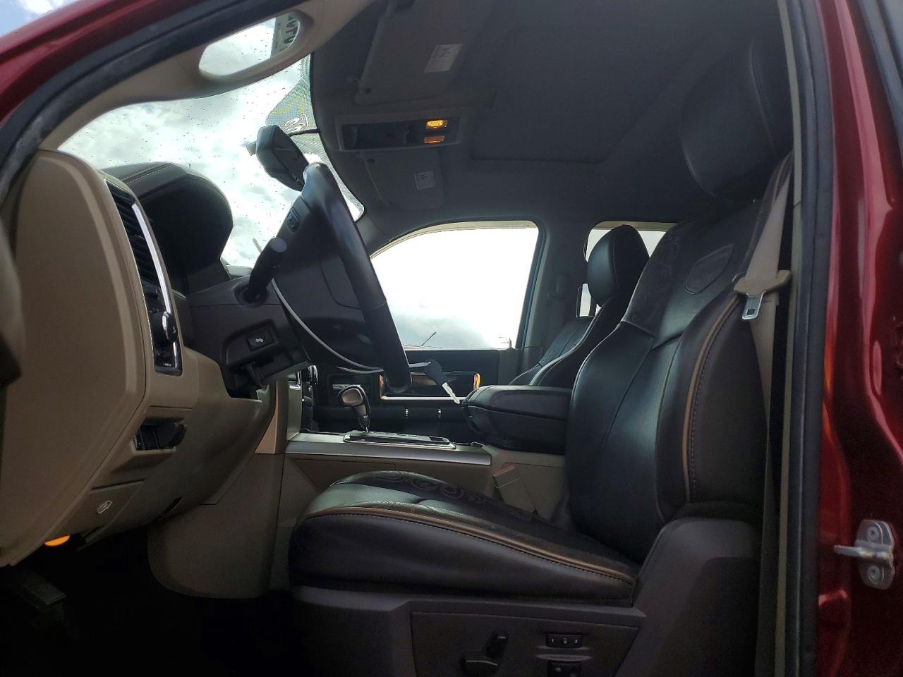 2012 Dodge Ram 1500 Longhorn Red vin: 1C6RD7PT8CS174435