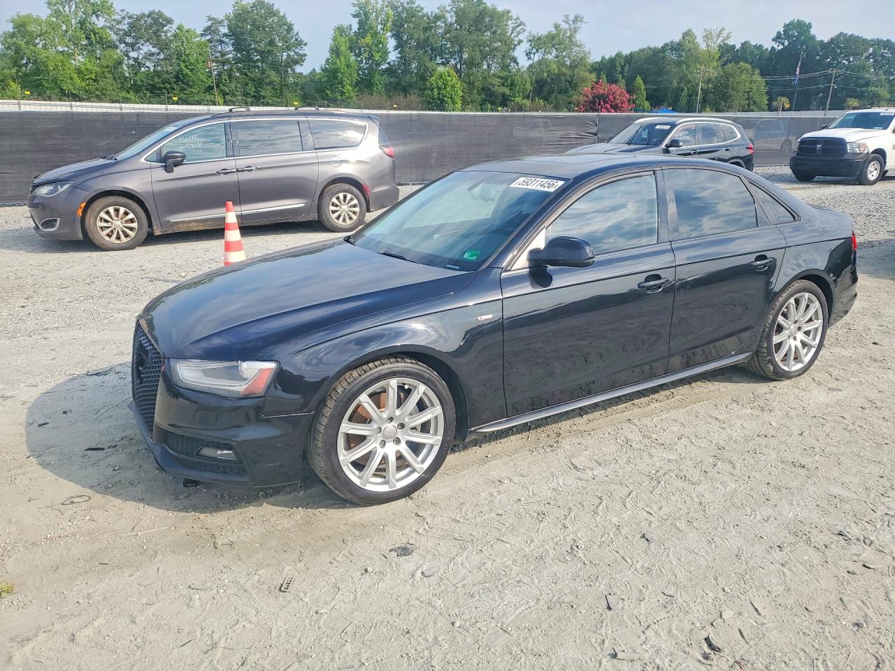 2014 Audi A4 Premium Plus Черный vin: WAUFFAFL2EN006342