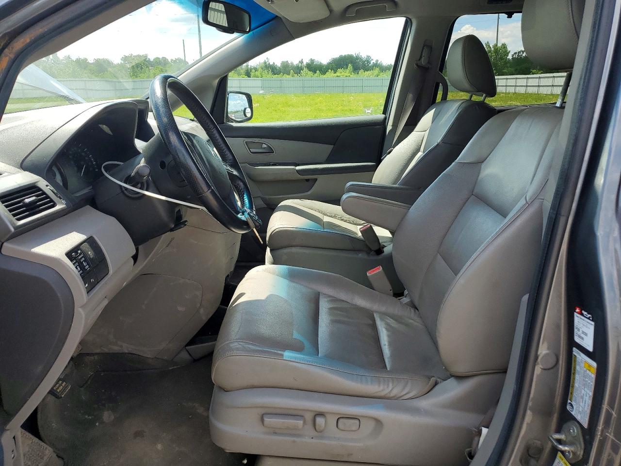2011 Honda Odyssey Exl Gray vin: 5FNRL5H69BB510677