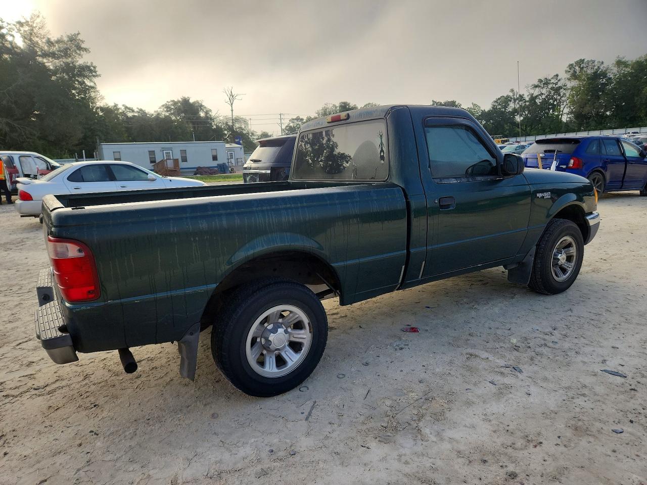 2003 Ford Ranger Green vin: 1FTYR10U63TA17079