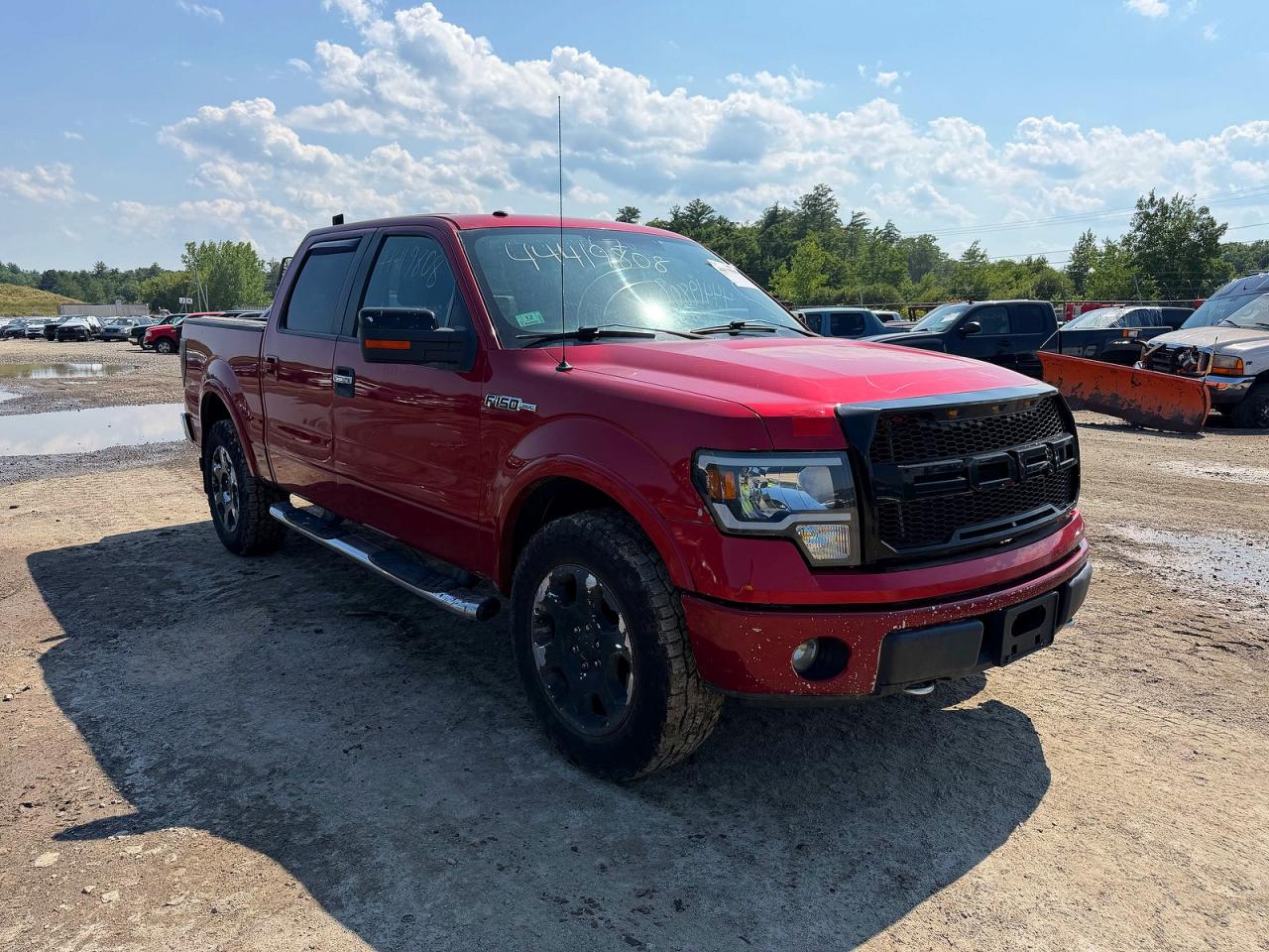 2009 Ford F150 Supercrew Red vin: 1FTPW14V89FB39943