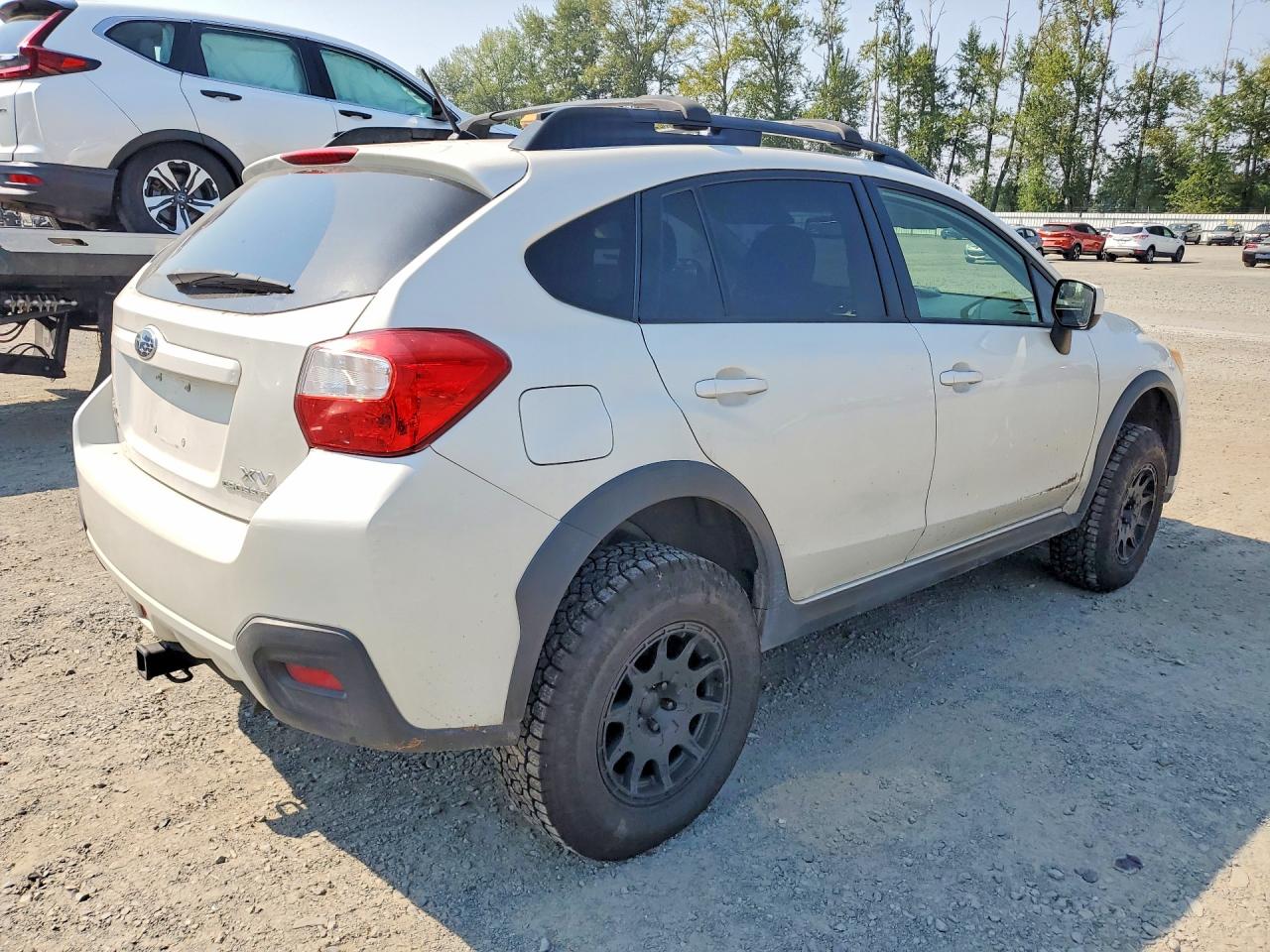 2014 Subaru Xv Crosstrek 2.0 Premium White vin: JF2GPACC4EG346980