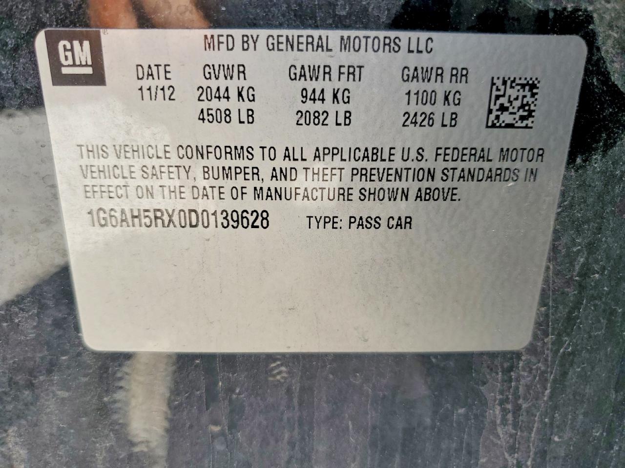 2013 Cadillac Ats Luxury Black vin: 1G6AH5RX0D0139628