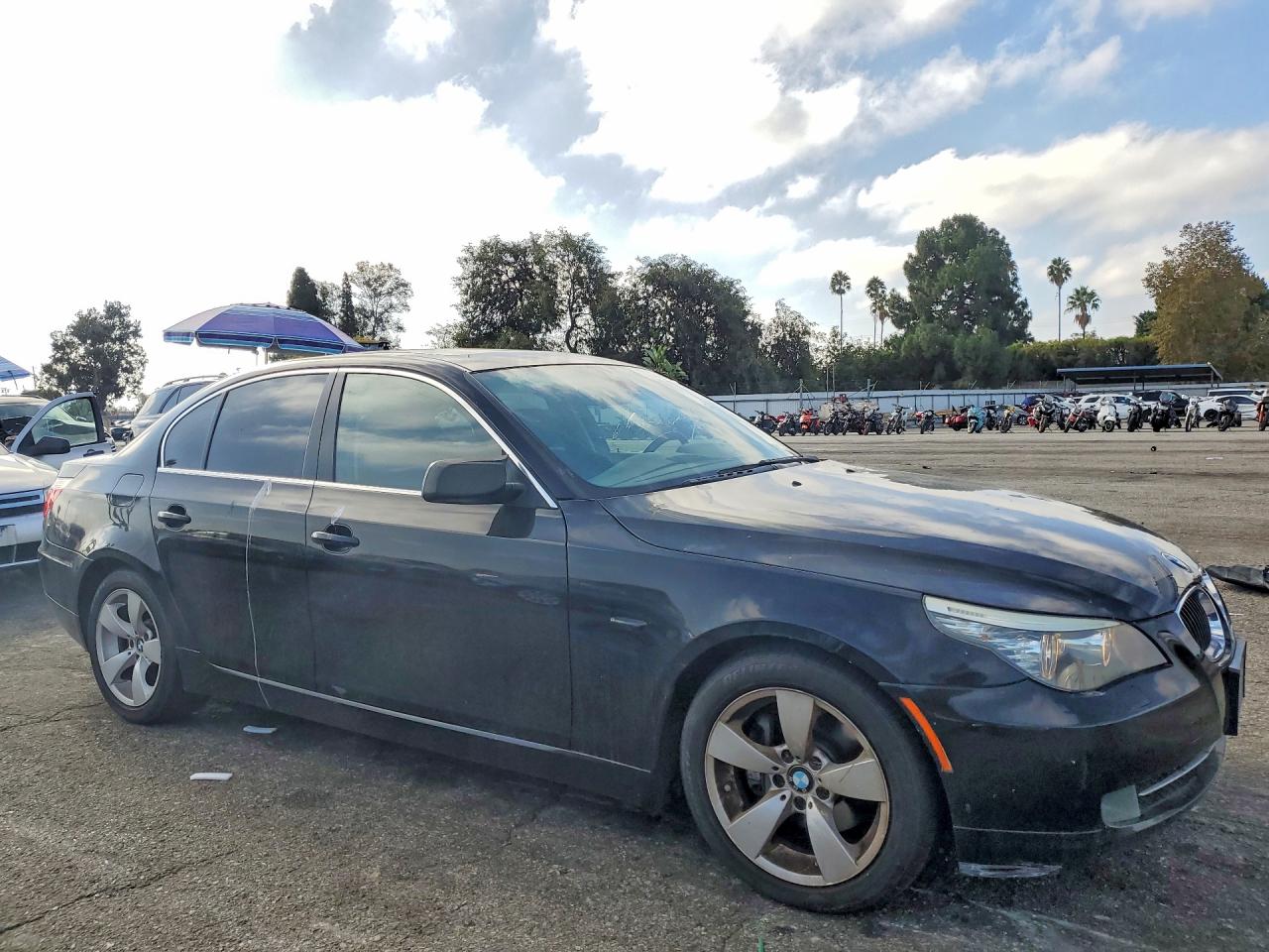 2008 Bmw 528 I Black vin: WBANU53578CT15190