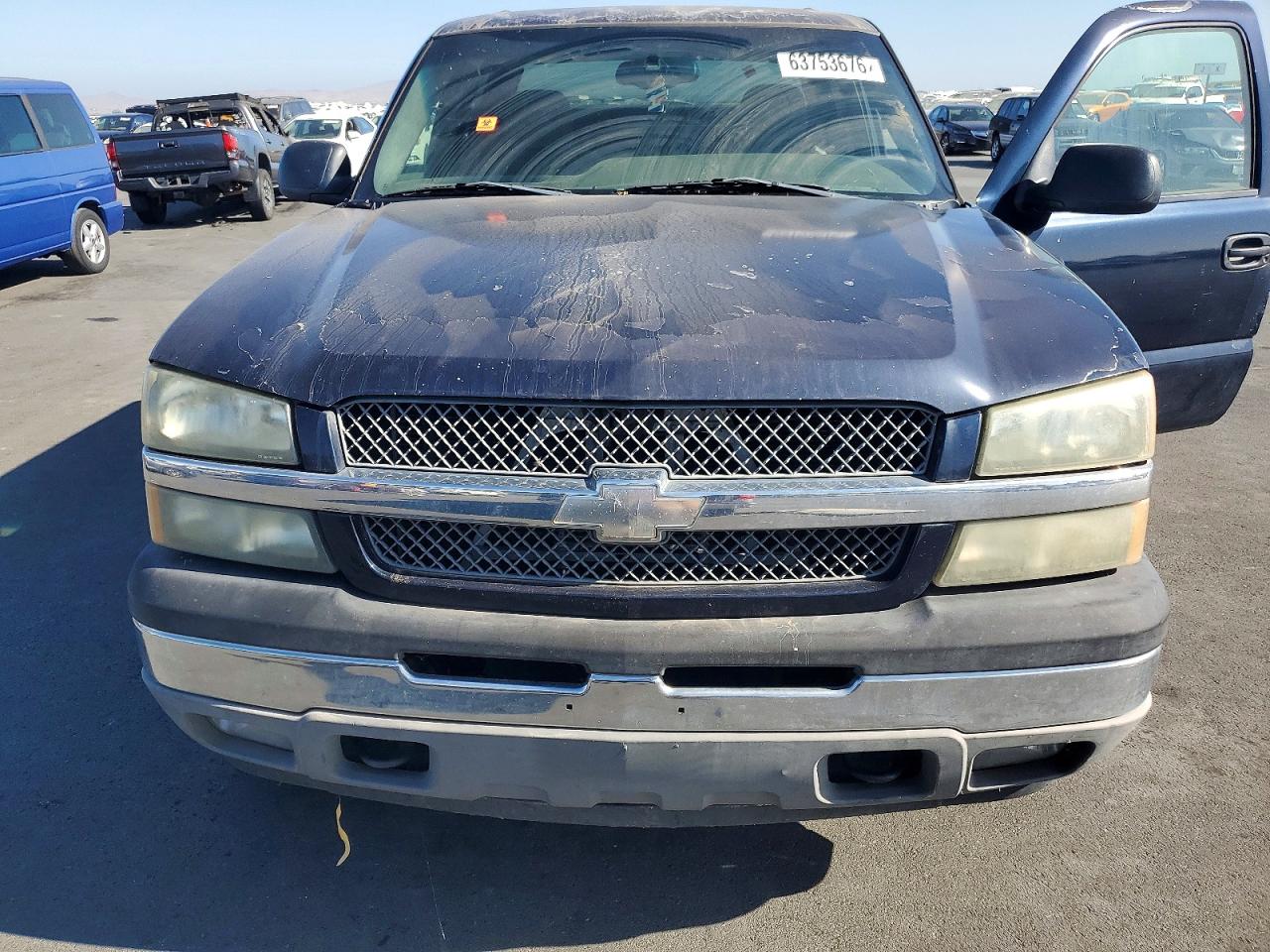 2005 Chevrolet Silverado K1500 Blue vin: 2GCEK13T851291094