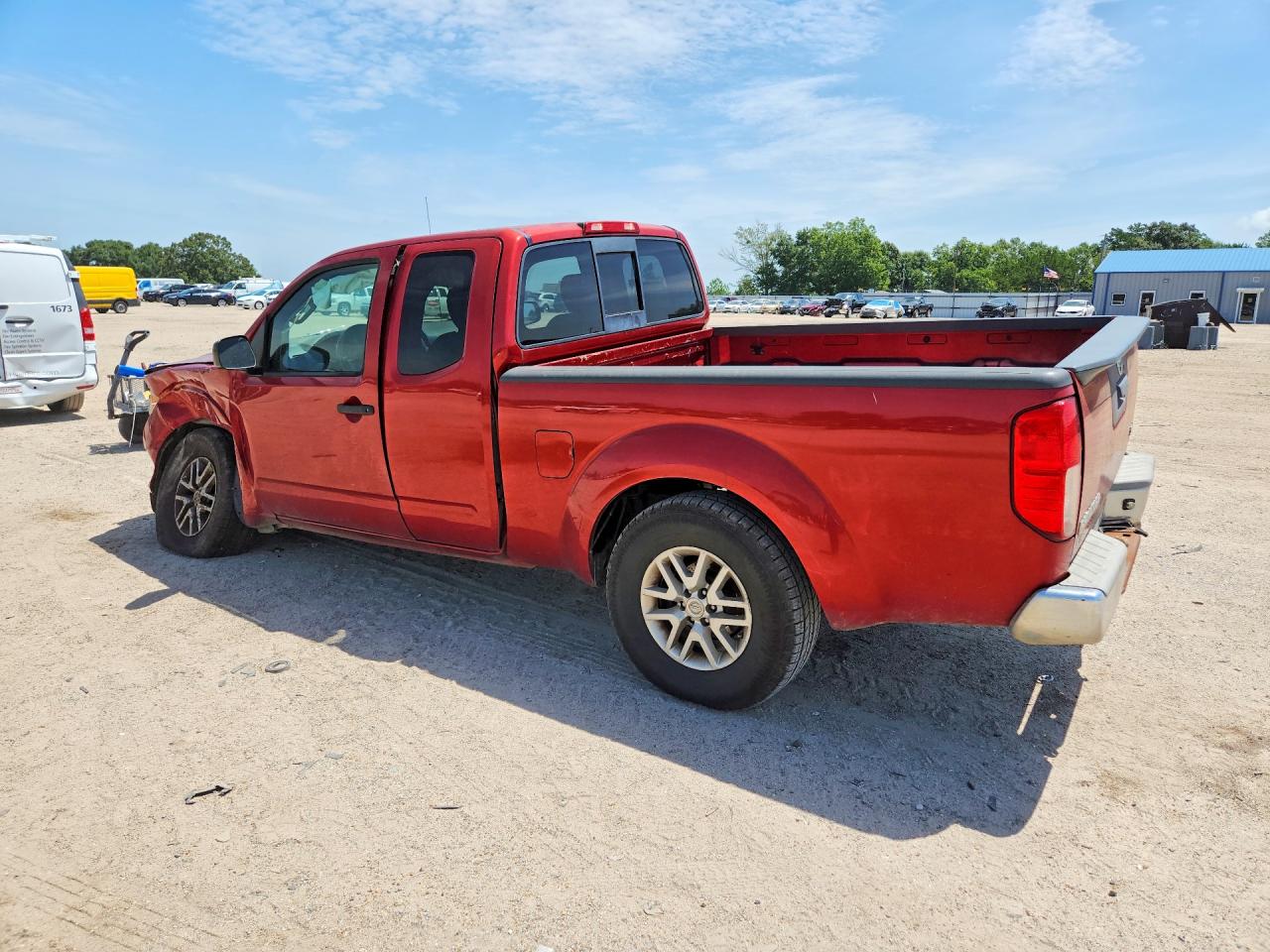 2014 Nissan Frontier Sv Red vin: 1N6BD0CT3EN709161