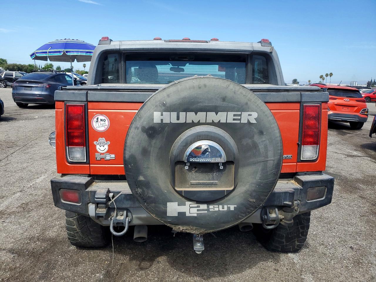 2009 Hummer H2 Sut Luxury Red vin: 5GRGN02209H103026