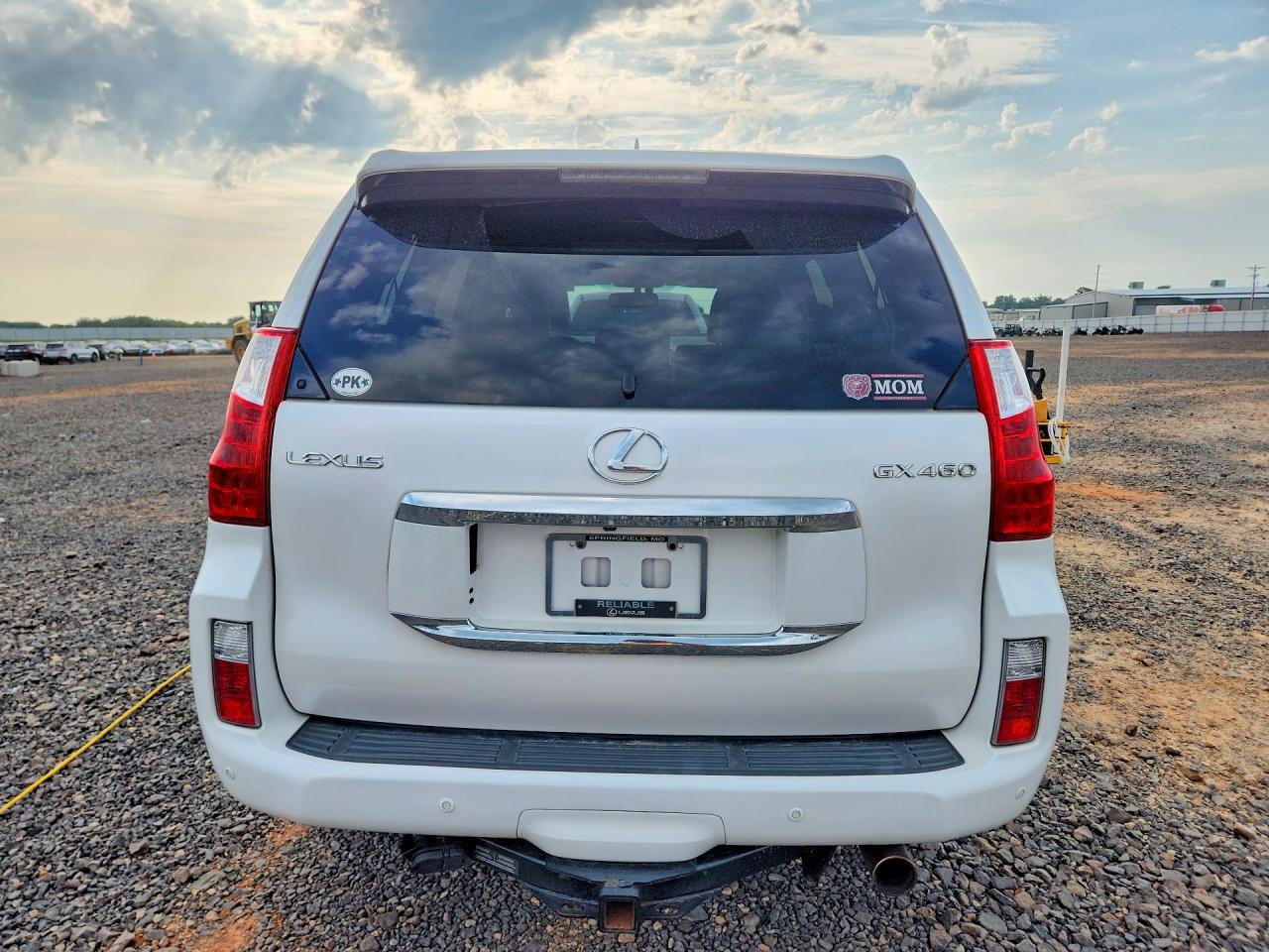 2010 Lexus Gx 460 White vin: JTJBM7FX1A5013092