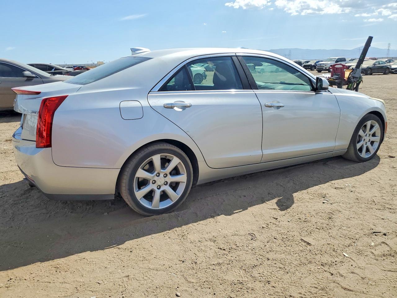 2016 Cadillac Ats Silver vin: 1G6AA5RX7G0193341