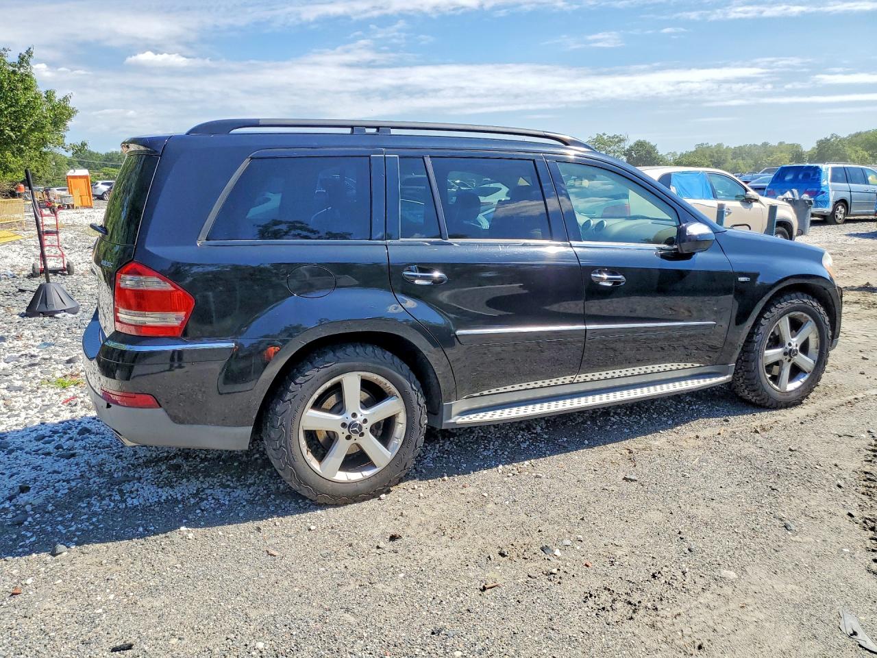 2009 Mercedes-benz Gl Black vin: 4JGBF25EX9A497584