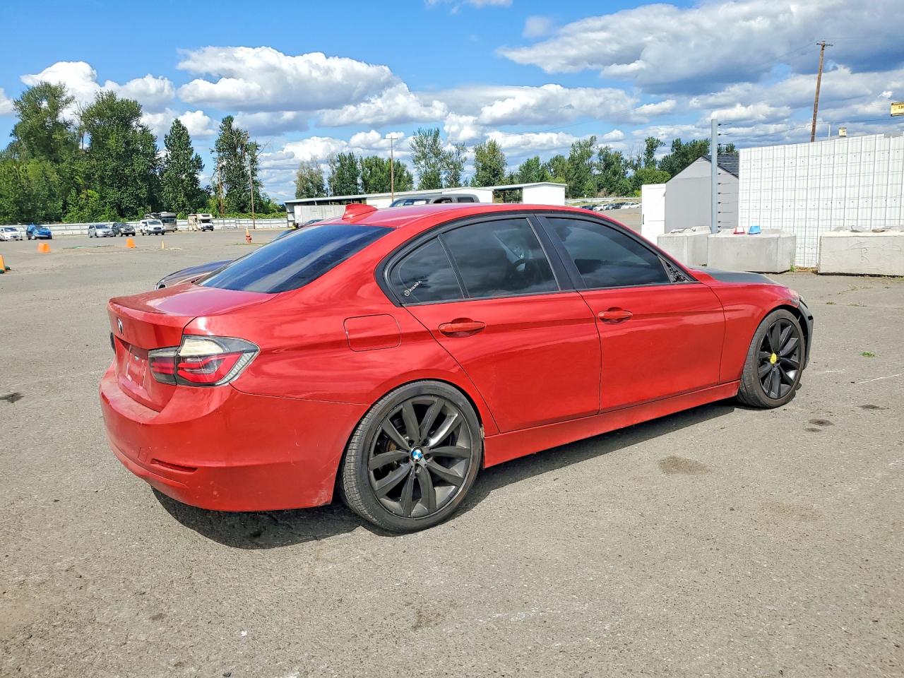 2013 Bmw 320 I Red vin: WBA3B1C59DF462657