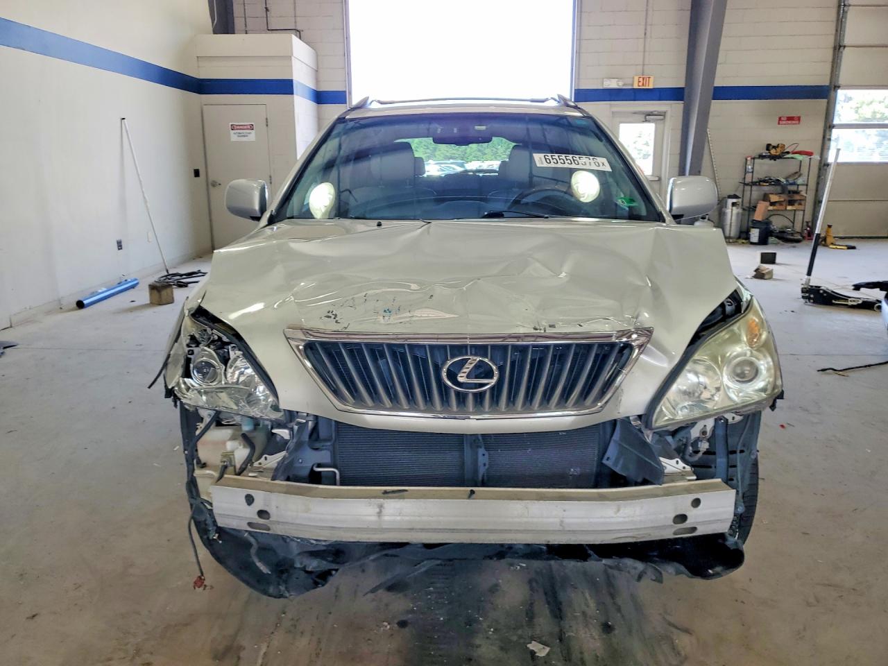 2008 Lexus Rx 350 Silver vin: 2T2HK31U58C059977