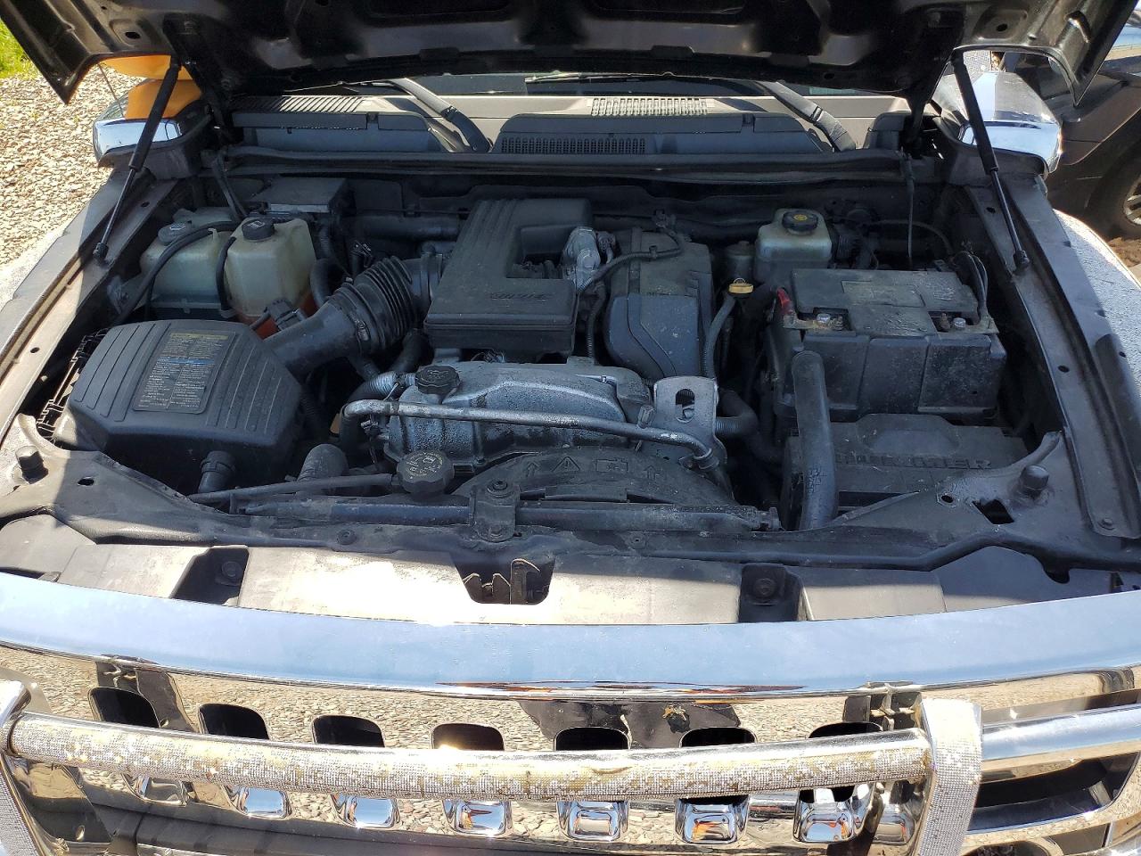 2009 Hummer H3 Черный vin: 5GTEN13E798104495